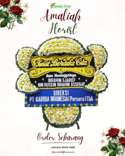 Papan Bunga Duka di Kelayan Timur